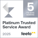 Feefo Platinum Trusted Service Award